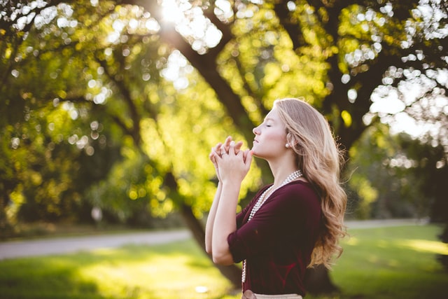 Find a peaceful spot to meditate in