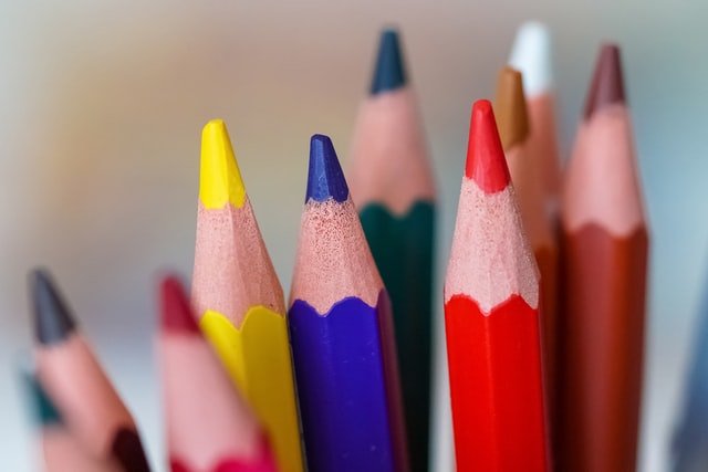 32.  Get your coloured pencils out!