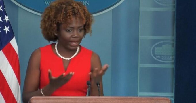 Karine Jean-Pierre Can’t Say How a Buyer of Hunter Biden’s Garbage Artwork Coincidentally Received Prestigious Commission Appointment by Joe Biden (VIDEO) | The Gateway Pundit