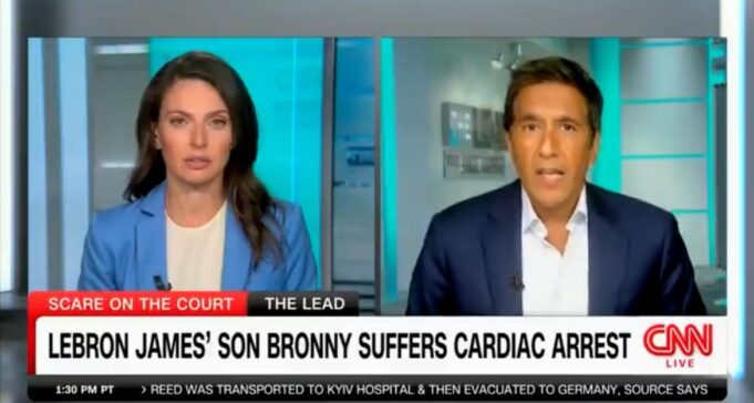 More CNN Disinformation: Dr. Sanjay Gupta on LeBron’s Son’s Cardiac Arrest: “More Common Than People Realize” (VIDEO) | The Gateway Pundit
