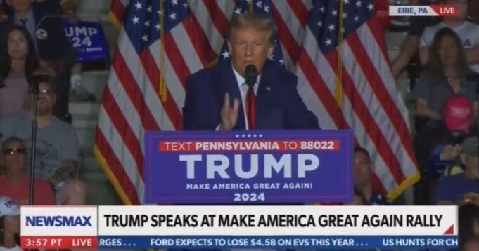 Erie, PA Crowd ROARS After Trump Calls Joe Biden a “Dumb Son of a B*tch” (VIDEO) | The Gateway Pundit