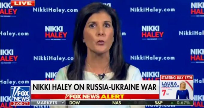 Nikki Haley: “It Changes Nothing For Us to Have Ukraine be Able to Become a Part of NATO” (VIDEO) | The Gateway Pundit | by Cristina Laila