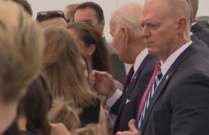 Biden Goes on Sniffing Extravaganza as He Leaves Finland, Rubs Young Finnish Girl’s Face (VIDEO) | The Gateway Pundit | by Cristina Laila