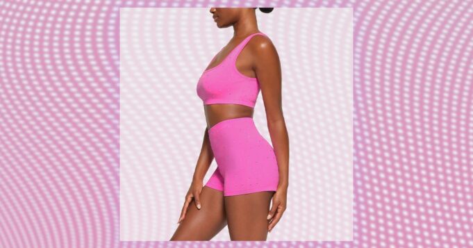 Skims’ New Arrivals Include Bright Pink Swim & Sheer Intimates
