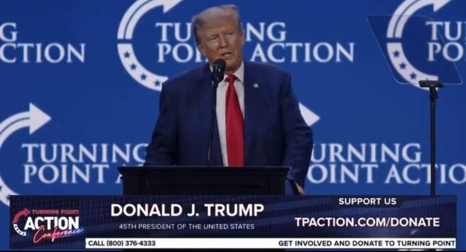 Trump Wins Turning Point USA Straw Poll with 85 Percent – Vivek Ramaswamy Wins Second, Polls Ahead of Ron DeSantis | The Gateway Pundit | by Cristina Laila