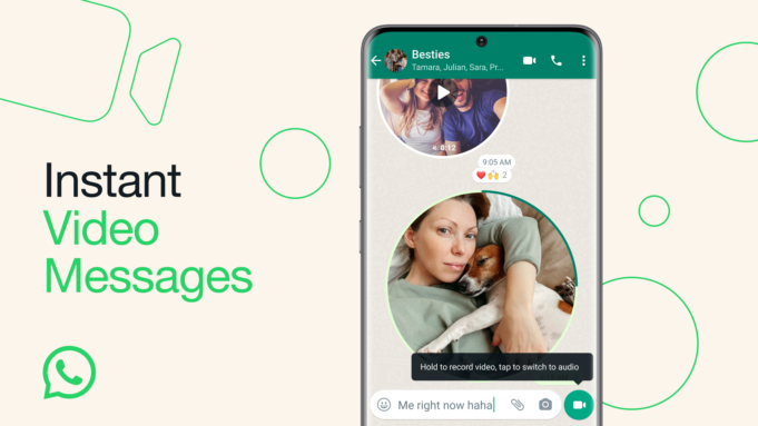 WhatsApp’s new Instant Video Messages are a great way to make your point
