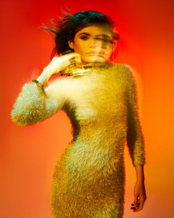 Alba Galan Models Vibrant Fashion for Vogue Arabia