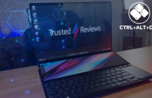 You should ditch your external monitor for a dual-screen laptop