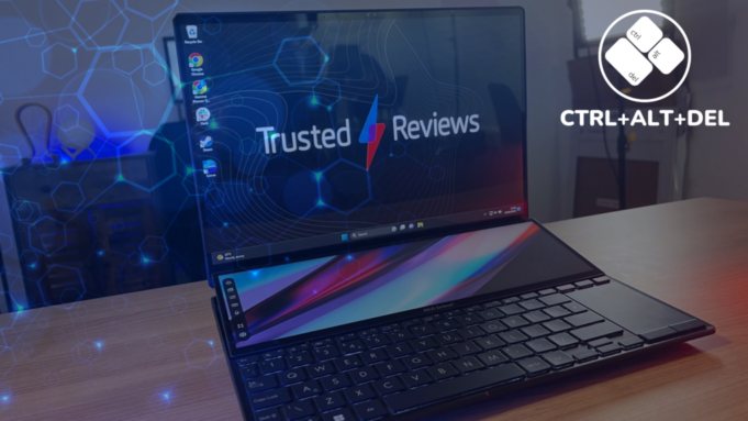 You should ditch your external monitor for a dual-screen laptop