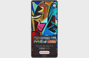 Generative AI wallpapers: Availability and details