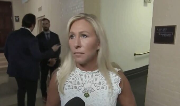 Marjorie Taylor Greene Melts Down Over Trump’s Potential 1/6 Indictment