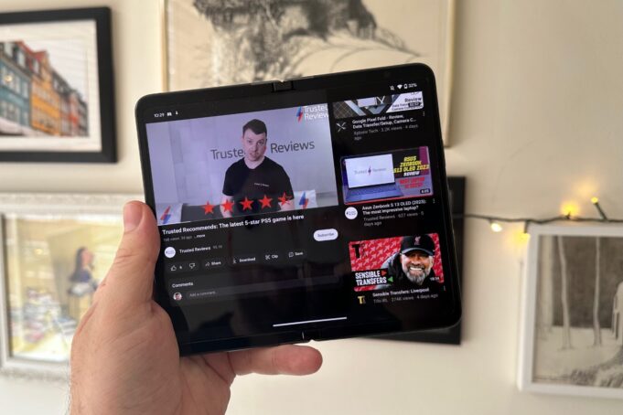 How to use tabletop mode on the Google Pixel Fold