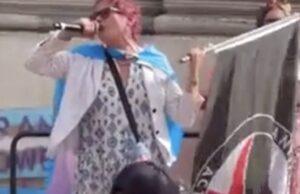 Trans Activist Who Served 30 Years in Jail for Attempted Murder Tells London Crowd “If You See a TERF, Punch Them in the Face” | The Gateway Pundit | by Margaret Flavin