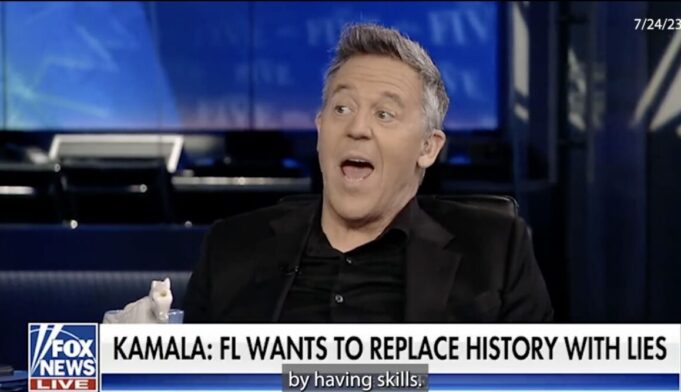 Greg Gutfeld Of Fox News Minimizes The Holocaust In Order To Justify DeSantis’ Slavery Curriculum