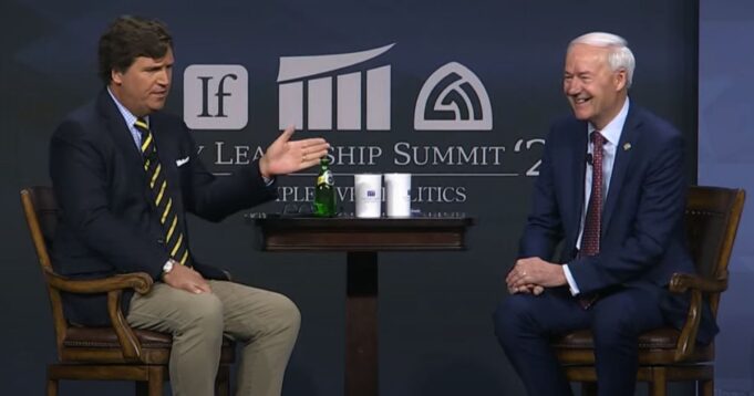 Tucker’s Question Gets Round of Applause as He Grills Asa Hutchinson on Veto of LGBT Bill | The Gateway Pundit | by Mike Landry, The Western Journal