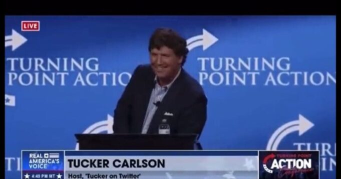 WATCH: Audience Erupts in Laughter as Tucker Carlson ROASTS the Biden Regime Over the White House Cocaine | The Gateway Pundit | by Cullen Linebarger