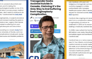 Victor Reacts: Horrific! Transgender Seeks to be Euthanized to Escape Trauma of “Transition” Surgery (VIDEO) | The Gateway Pundit