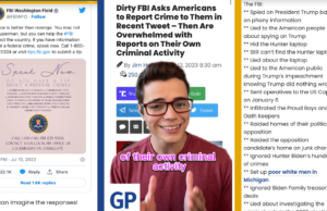 Victor Reacts: FBI Overwhelmed With Reports of Their OWN Crimes! (VIDEO) | The Gateway Pundit | by Victor Nieves