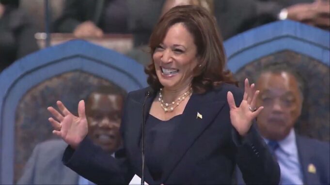 Kamala Harris Tells Word Salad About Having a ‘Jesse Jackson For President’ Bumper Sticker on Her Car (VIDEO) | The Gateway Pundit | by Cristina Laila