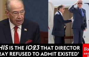 Sen. Grassley Accuses FBI of “Obstructive Conduct” in Senate Floor Speech on Biden Ukraine Bribe FD-1O23 Form (Video) | The Gateway Pundit