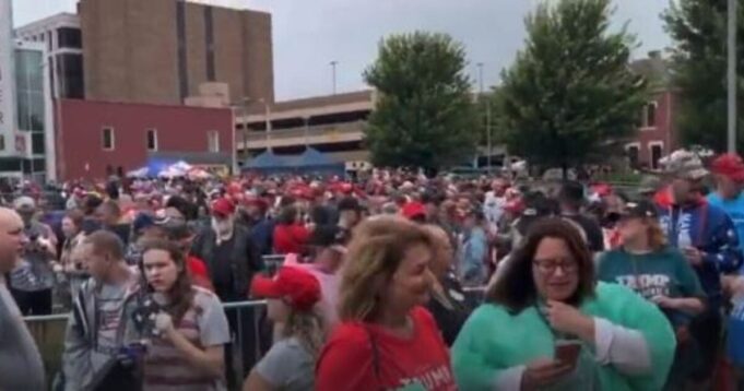 TGP Live on Scene Reports from Trump Rally in Erie, PA | The Gateway Pundit