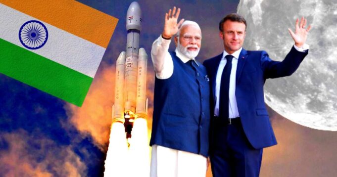 Over the Moon: Indian PM Narendra Modi Celebrates ‘Fall of Bastille’ With France’s Macron, While Chandrayaan-3 Mission Takes off for Lunar Landing That Can Establish India as a Major Space Power | The Gateway Pundit | by Paul Serran