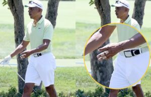 Obama Spotted at Golf Course with Bandaged Fingers, Days After Mysterious Paddle Boarding Accident Claims the Life of His Personal Chef and Friend | The Gateway Pundit