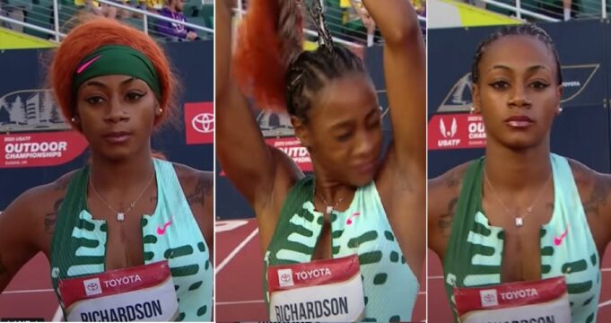 THIS WOMAN IS AWESOME! RISING STAR Sha’Carri Richardson Flips Off Her Wig then Runs and Wins Her First US Women’s 100 Meter Final – VIDEO | The Gateway Pundit | by Jim Hoft