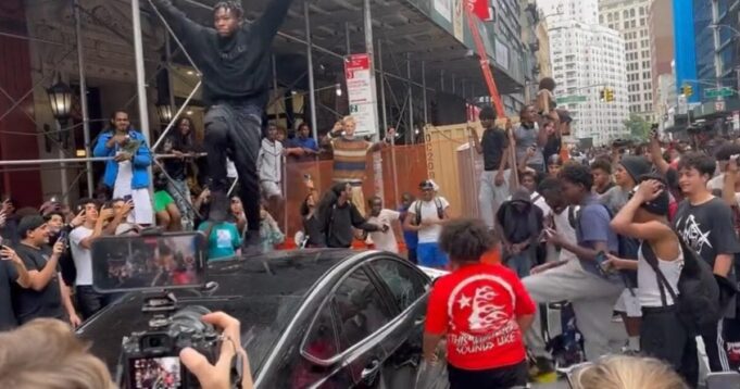 Update: YouTuber Charged with Inciting Riot in NYC, 65 Rioters Arrested After Violence Erupted Over PlayStation | The Gateway Pundit