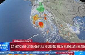 DEVELOPING: Hurricane Hilary Downgraded to Category 2 Storm as Southern California Braces for Impact | The Gateway Pundit