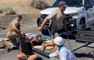 Nevada Ranger’s Conduct ‘Under Review’ After Ramming Through Climate Protest Blockade, Arresting Activists at Gunpoint | The Gateway Pundit