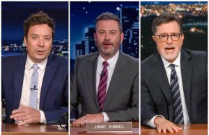 CRINGE: Liberal Late Night Hosts Colbert, Kimmel, Fallon, Meyers and Oliver Teaming Up for New Podcast Called ‘Strike Force Five’ | The Gateway Pundit