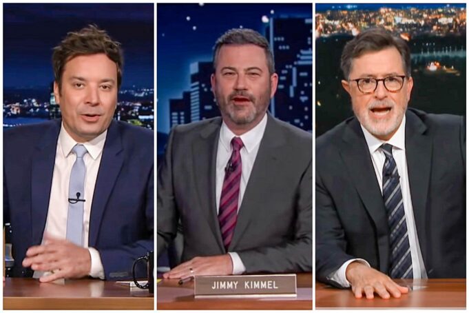 CRINGE: Liberal Late Night Hosts Colbert, Kimmel, Fallon, Meyers and Oliver Teaming Up for New Podcast Called ‘Strike Force Five’ | The Gateway Pundit