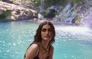 Ella Eckersley Embraces Nature in ELLE Germany