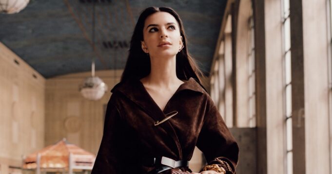 Emily Ratajkowski Leads Tory Burch Fall 2023 Campaign