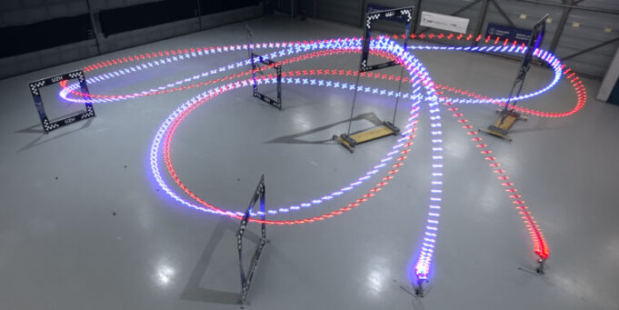 High-speed AI drone beats world-champion racers for the first time
