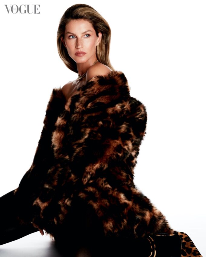 Gisele Bundchen is a Fashion Plate in Vogue Brazil