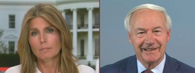 Asa Hutchinson Falls Apart When Pressed By Nicolle Wallace On His Trump Hypocrisy