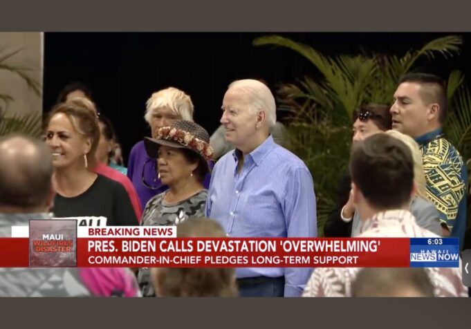 Actual Locals Praise President Biden’s Visit to Maui as Republicans Attack