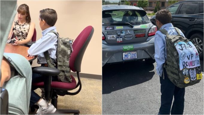 UPDATE: Colorado School Board Votes to Allow Young Kid to Wear “Don’t Tread on Me” Patch on School Grounds | The Gateway Pundit