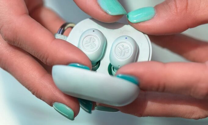 JLab JBuds Mini earphones are small enough to fit on a keyring