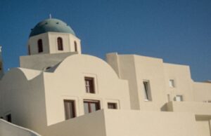 Jessica Stam Summers in Santorini for Vogue Greece