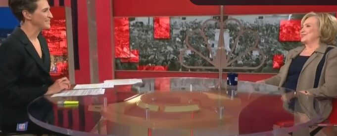 Rachel Maddow Delivers A Classic Introduction Of Hillary Clinton As Trump Is Indicted