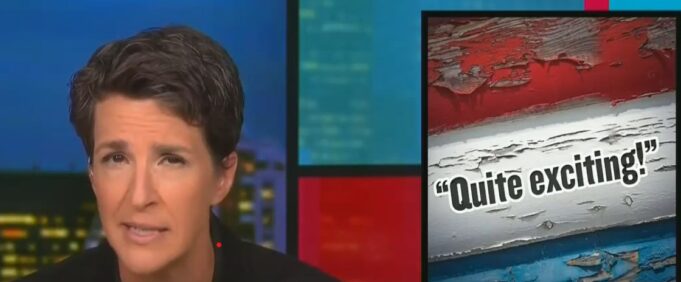 Rachel Maddow Just Crushed GOP Dreams Of Trump Strength