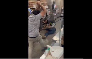 WATCH: California 7-Eleven Workers Beat the Tar Out of Man for Stealing and Threatening to Shoot Them | The Gateway Pundit