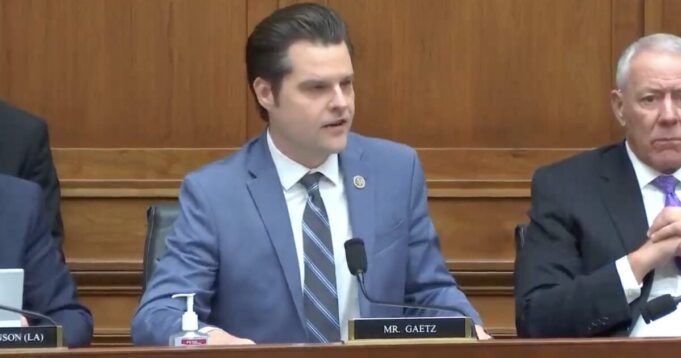 Matt Gaetz Threatens Jack Smith with Subpoena to Force Him Before House Judiciary Committee | The Gateway Pundit