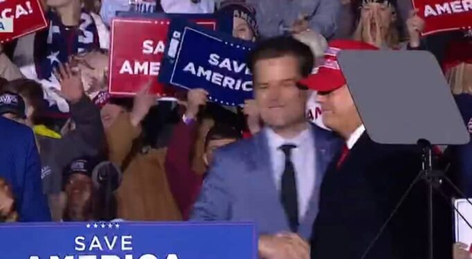 Trump Is Going To Send Matt Gaetz And Kari Lake To The GOP Debate In His Place