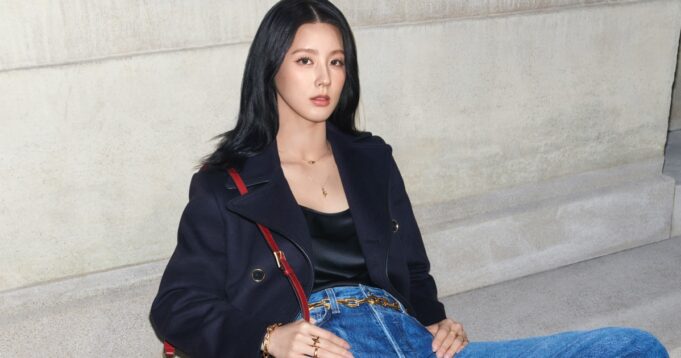 Mi-Yeon Takes the Spotlight in Jimmy Choo Fall 2023 Ad