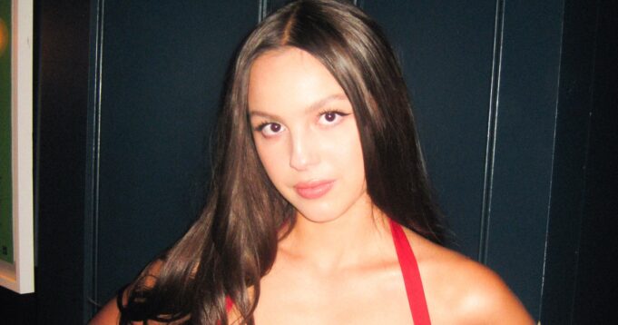 Olivia Rodrigo’s Red-Hot Mini Dress in London