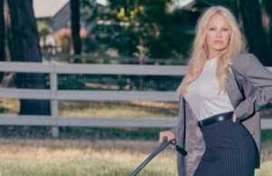 Pamela Anderson’s Aritzia Fall 2023 Campaign Heads Outdoors